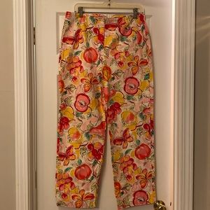 Talbot’s Woman’s slack, size 12, multicolored slacks